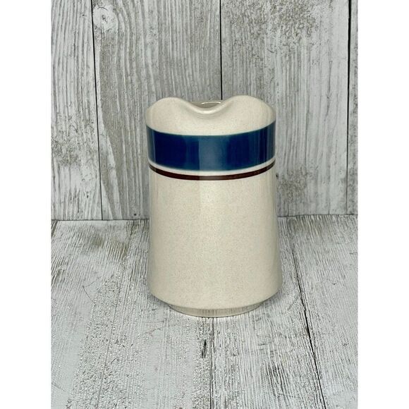 Vintage CAROUSEL STONEWARE 802 BLUE JAPAN Creamer - Picture 4 of 7